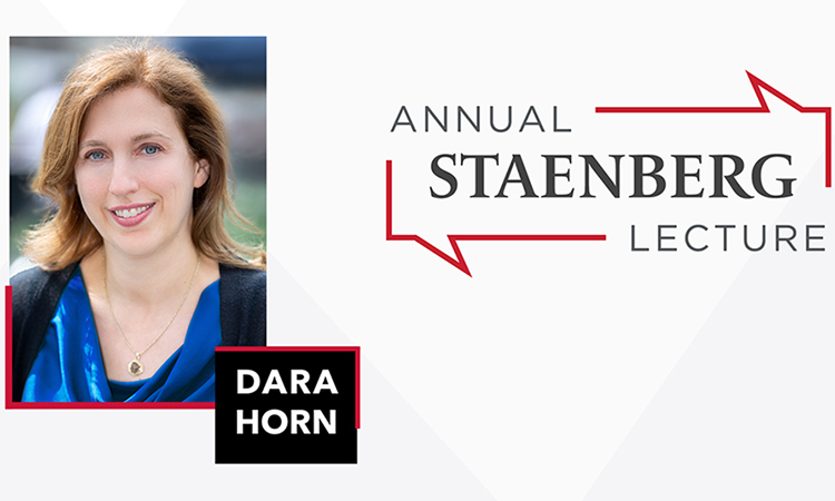 Staenberg Lecture with Dara Horn | 04.15.24 | The Factory | St. Louis, MO