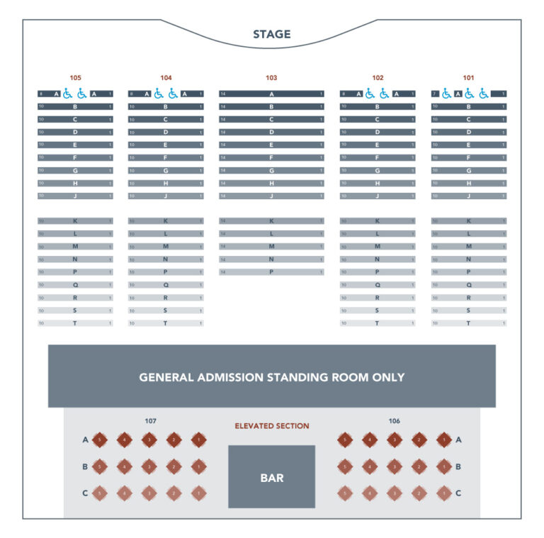 SEATED FLOOR CONFIGURATION